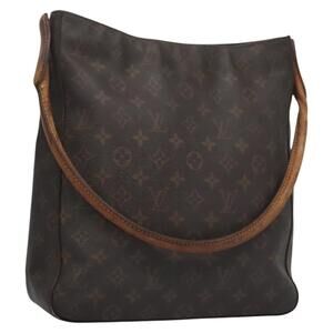LOUIS VUITTON Monogram Looping GM Shoulder Bag M51145